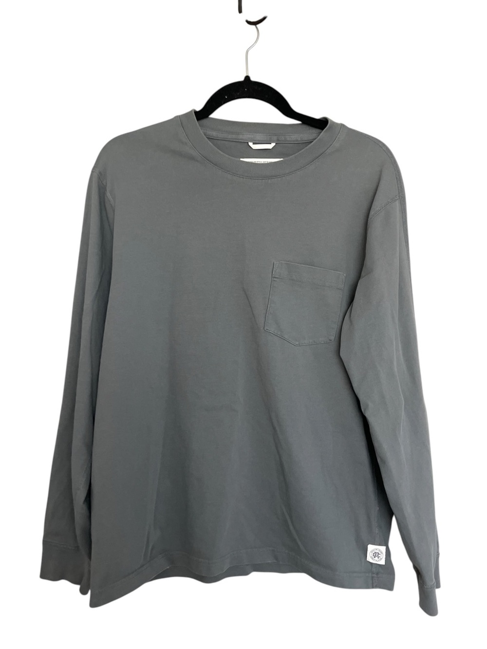 Reigning Champ Long Sleeve Pocket Tee